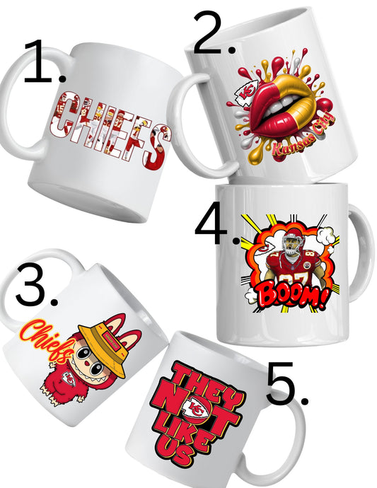 Chiefs Inspired 15oz. Mugs