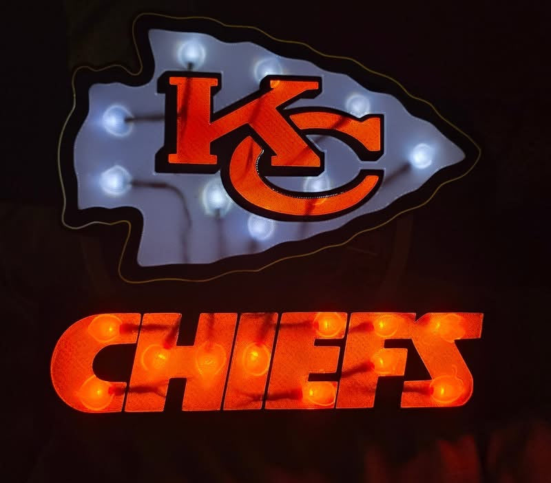 Larger Chiefs Inspired Lightbox
